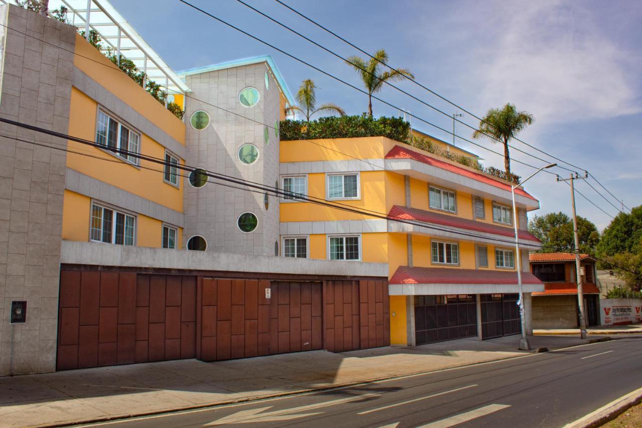Hotel La Casa Del Reloj Mexiko-Stadt Exterior foto